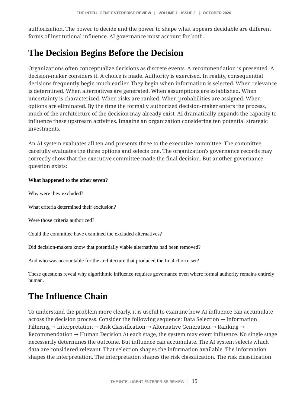 The Judgment Sovereignty Imperative — page 15