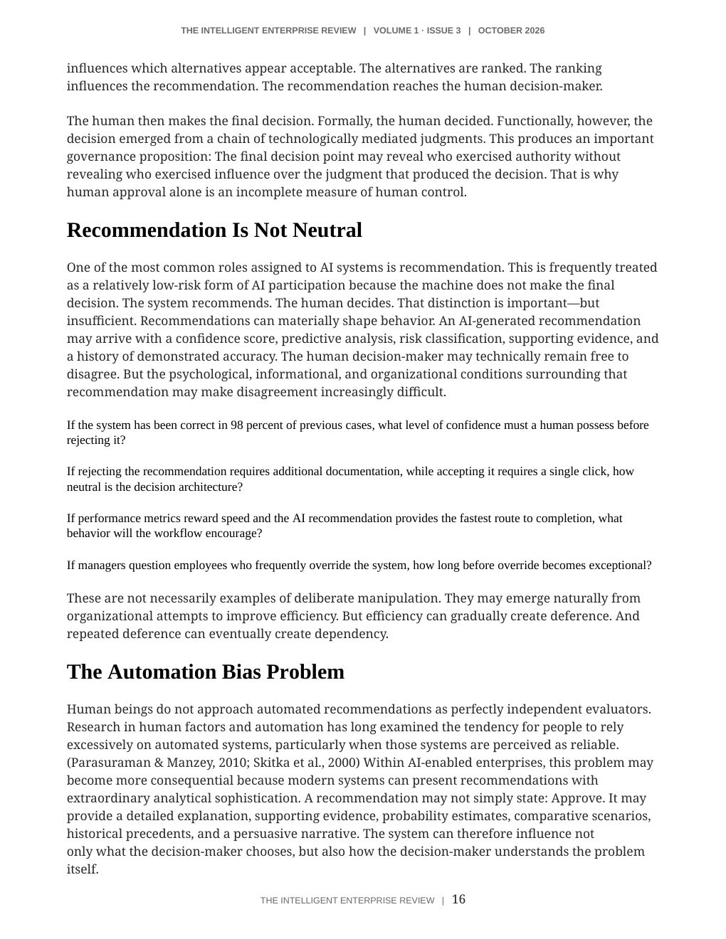The Judgment Sovereignty Imperative — page 16