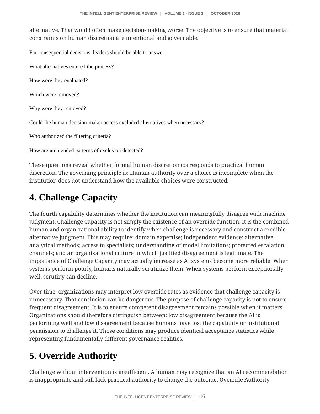 The Judgment Sovereignty Imperative — page 46
