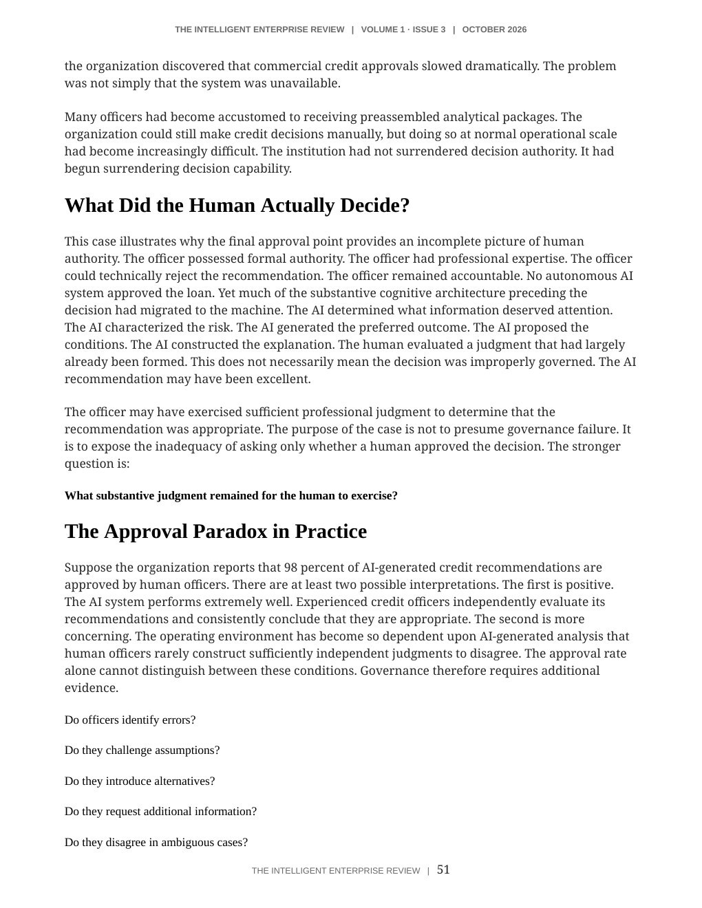 The Judgment Sovereignty Imperative — page 51