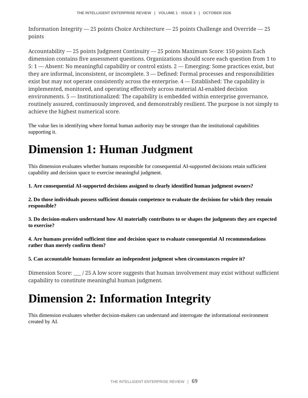 The Judgment Sovereignty Imperative — page 69