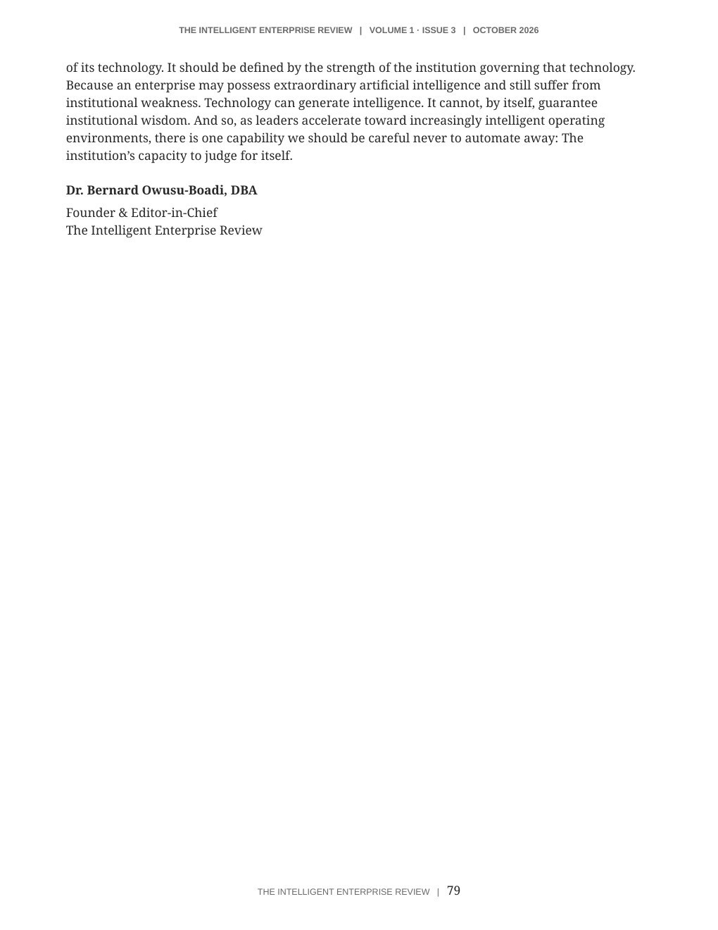 The Judgment Sovereignty Imperative — page 79
