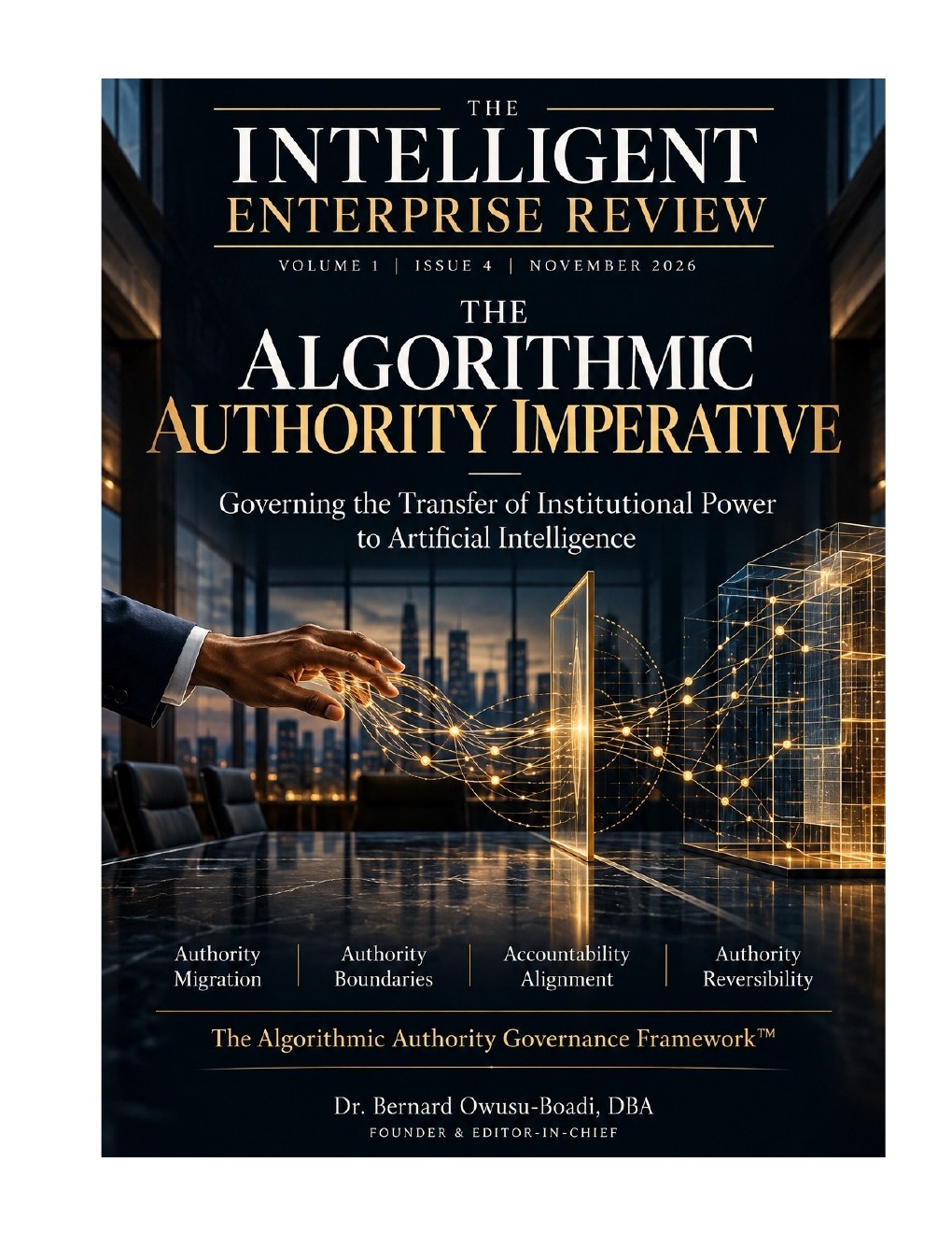 The Intelligent Enterprise Review Volume 1, Issue 4 cover