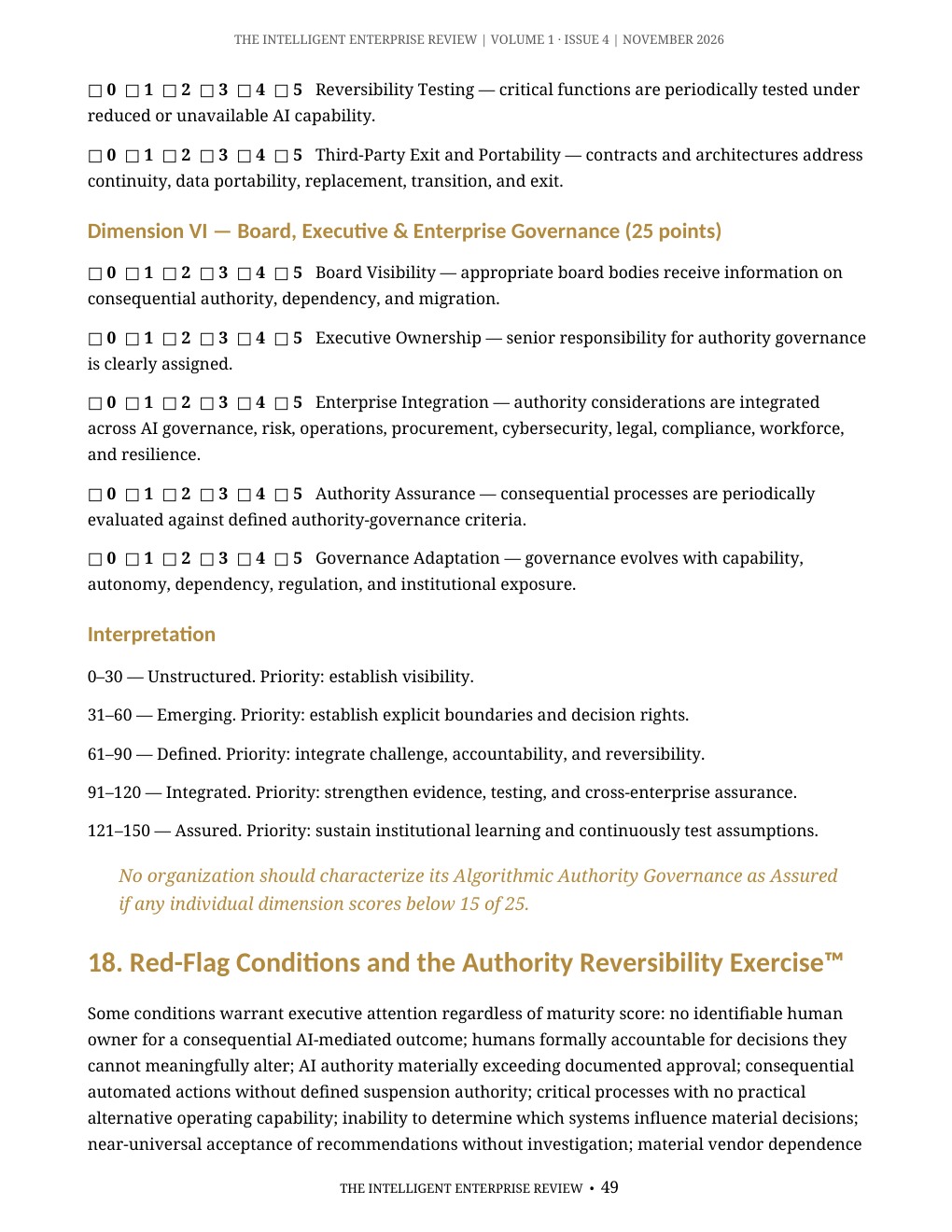 The Algorithmic Authority Imperative — page 49