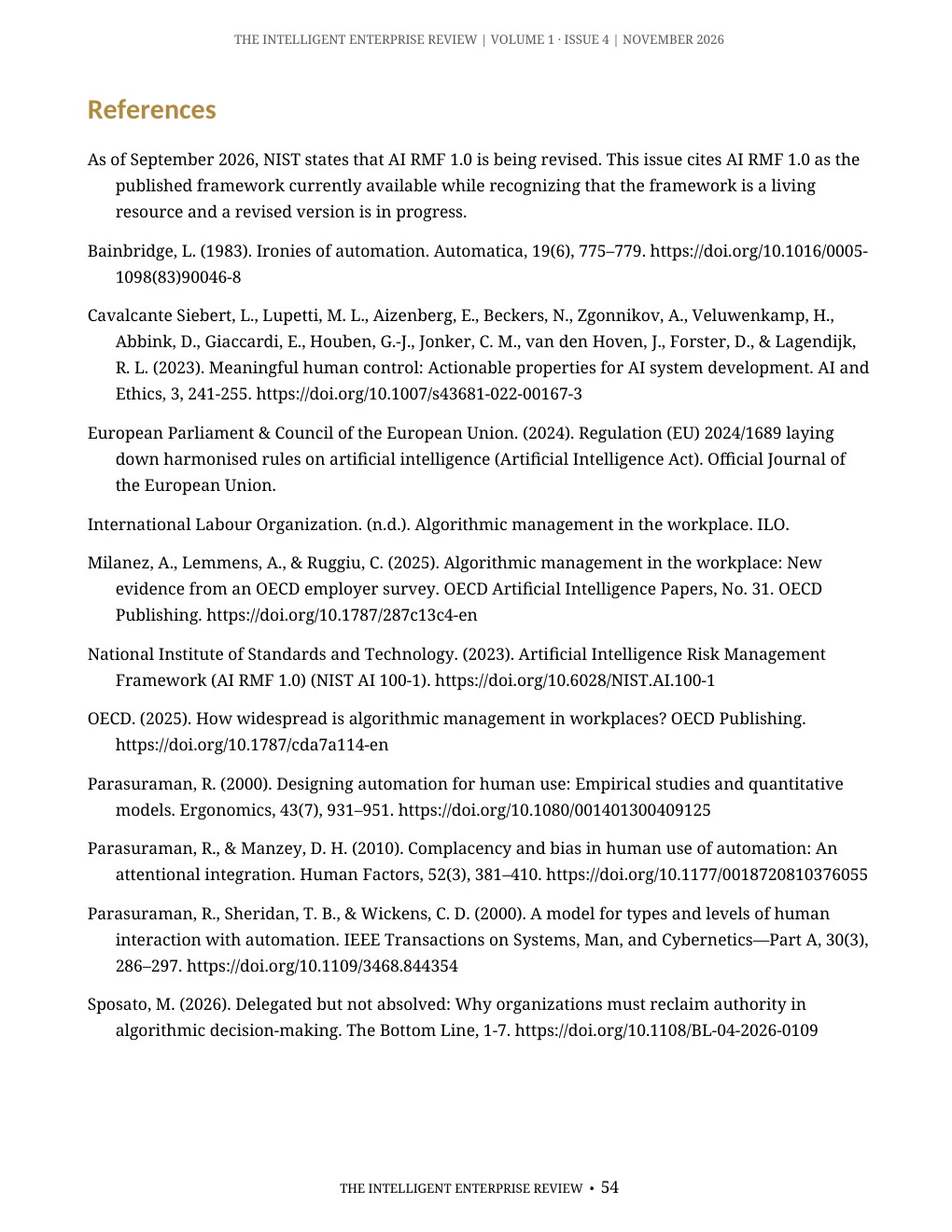 The Algorithmic Authority Imperative — page 54